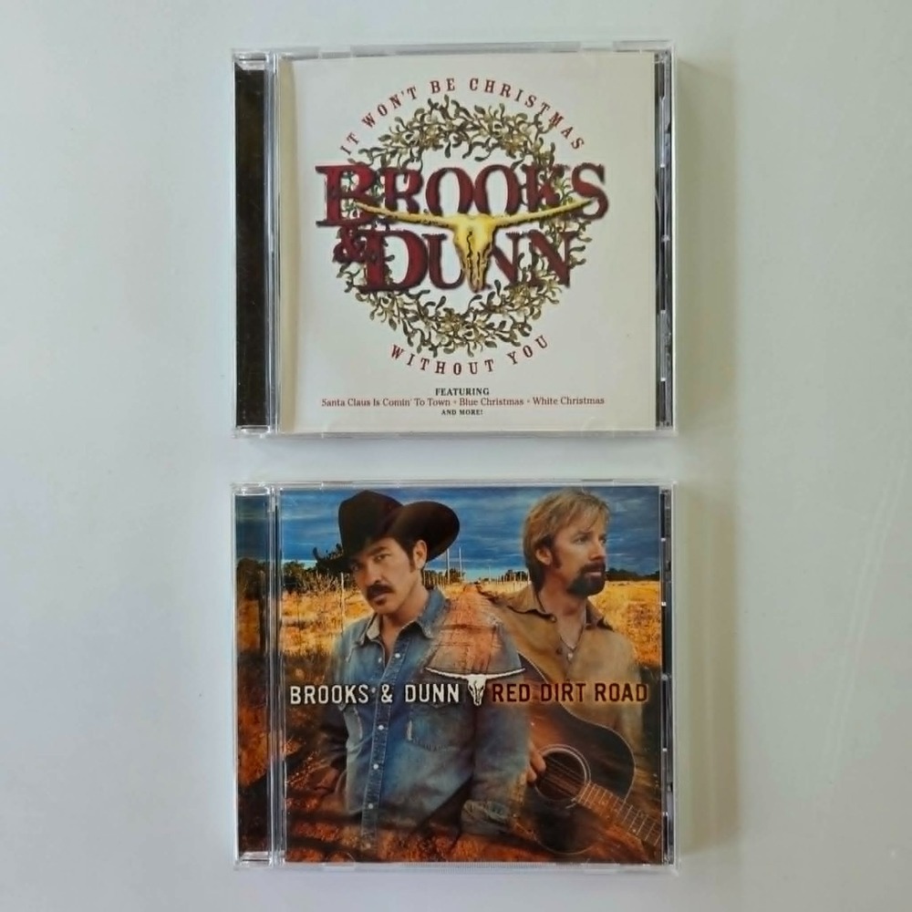 Brooks & Dunn: It Won't Be Christmas Without You 2002 & Red Dirt Road 2003 CDs